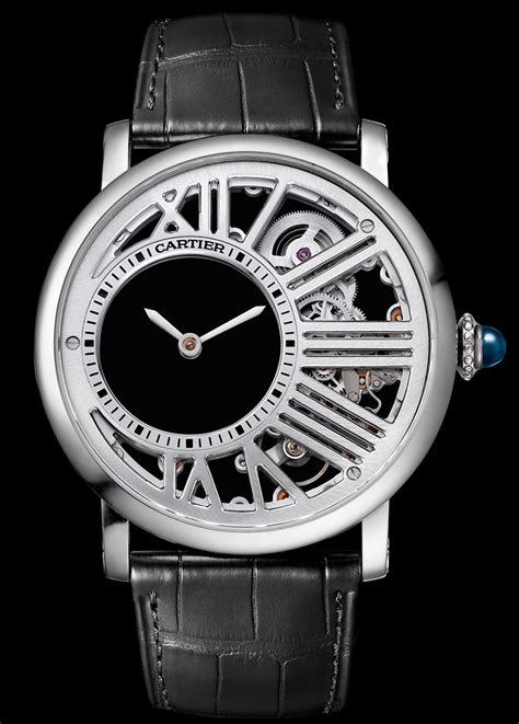 rotonde cartier mysterious|Introducing The Cartier Rotonde de Cartier Skeleton Mysterious .